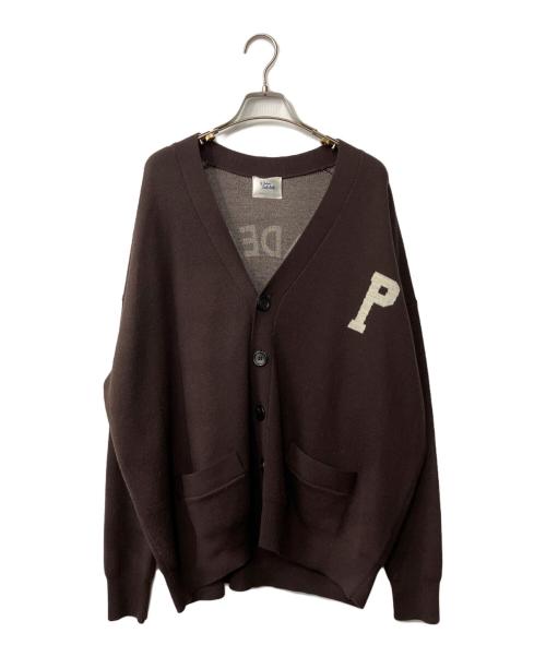 ST.JOHN 3rd club（セントジョンズサードクラブ）ST.JOHN 3rd club (セントジョンズサードクラブ) FRAMeWORK (フレームワーク) PHILADELPHIA Vネックニットカーディガン ブラウン サイズ:FREEの古着・服飾アイテム