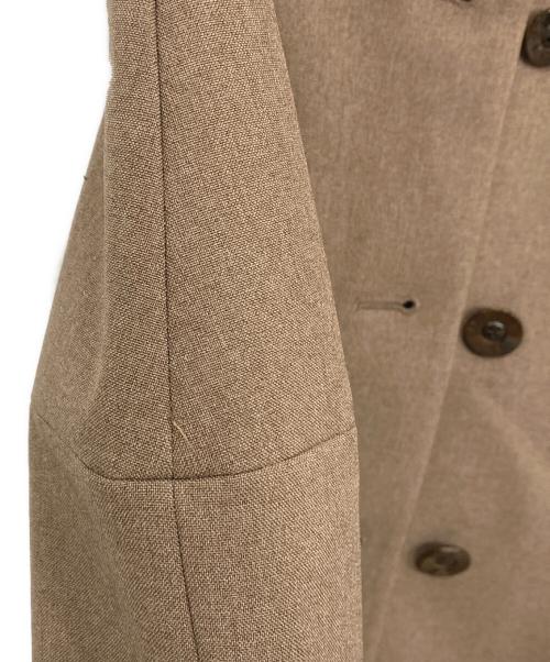 CELFORD（セルフォード）CELFORD (セルフォード) ペプラムベスト ブラウン サイズ:36の古着・服飾アイテム