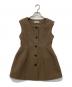 CELFORD（セルフォード）の古着「ペプラムベスト」｜ブラウン