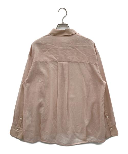 JOURNAL STANDARD（ジャーナルスタンダード）JOURNAL STANDARD (ジャーナルスタンダード) 2WAYシアービッグシャツ ピンク サイズ:Fの古着・服飾アイテム