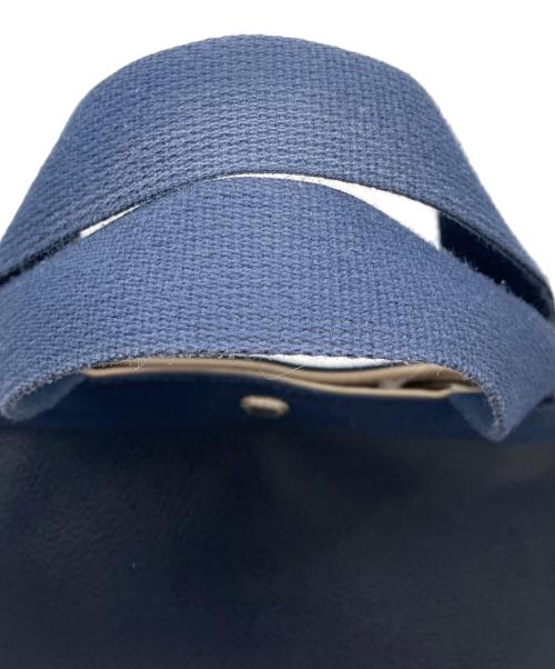 Herve Chapelier（エルベシャプリエ）Herve Chapelier (エルベシャプリエ) リュクス舟型トートM ネイビー×ネイビーの古着・服飾アイテム