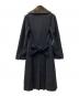 yohji yamamoto+noir (ヨウジヤマモトプリュスノアール) ウールロングコート グレー サイズ:3：25000円