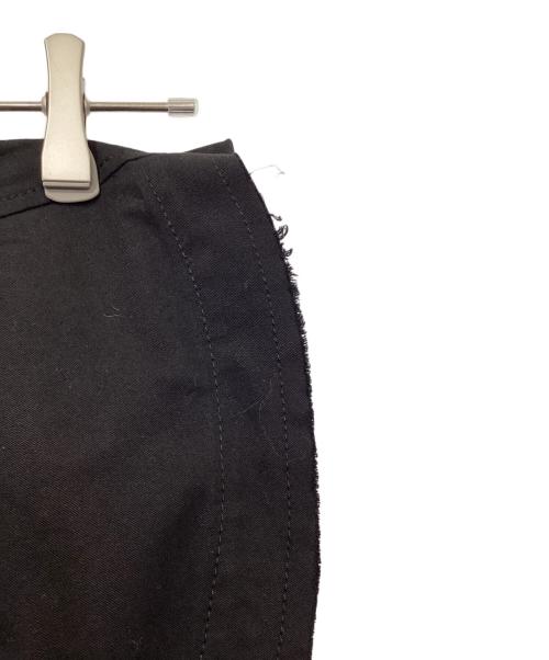 JUNYA WATANABE COMME des GARCONS（(ジュンヤワタナベ コムデギャルソン）JUNYA WATANABE COMME des GARCONS ((ジュンヤワタナベ コムデギャルソン) 切替スカート/カットオフデザインスカート ブラック サイズ:Mの古着・服飾アイテム