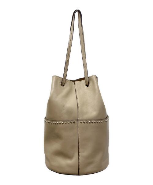 J&M DAVIDSON（ジェイ＆エム デヴィッドソン）J&M DAVIDSON (ジェイ＆エム デヴィッドソン) MINI DAISY WITH STUDS ベージュの古着・服飾アイテム