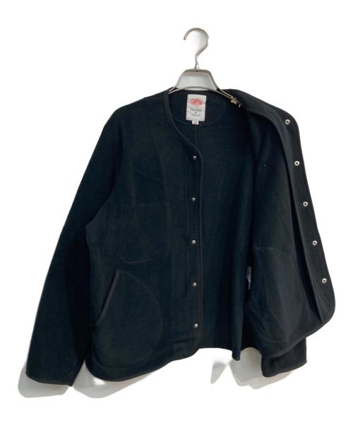 DANTON（ダントン）DANTON (ダントン) フリースノーカラージャケット JD-8911 ブラック サイズ:38の古着・服飾アイテム