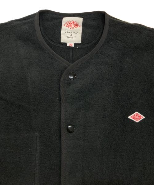 DANTON（ダントン）DANTON (ダントン) フリースノーカラージャケット JD-8911 ブラック サイズ:38の古着・服飾アイテム