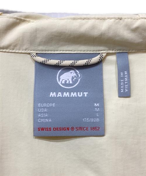 MAMMUT（マムート）MAMMUT (マムート) Hiking WB Hooded Jacket AF イエロー サイズ:M 未使用品の古着・服飾アイテム