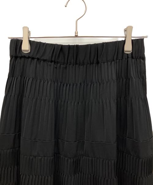 JOURNAL STANDARD（ジャーナルスタンダード）JOURNAL STANDARD (ジャーナルスタンダード) ミニプリーツティアードスカート ブラック サイズ:38の古着・服飾アイテム