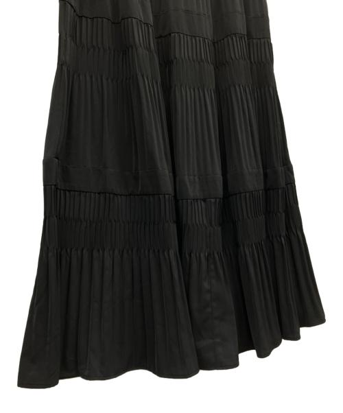 JOURNAL STANDARD（ジャーナルスタンダード）JOURNAL STANDARD (ジャーナルスタンダード) ミニプリーツティアードスカート ブラック サイズ:38の古着・服飾アイテム