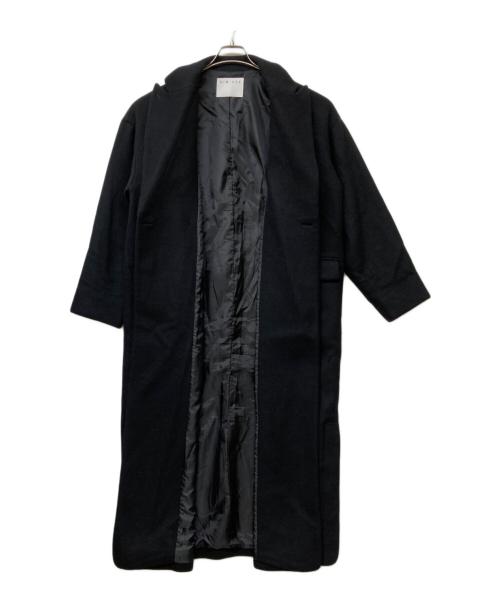 RIM.ARK（リムアーク）RIM.ARK (リムアーク) Double breast maxi CT/ダブルブレストマキシコート ブラック サイズ:38の古着・服飾アイテム