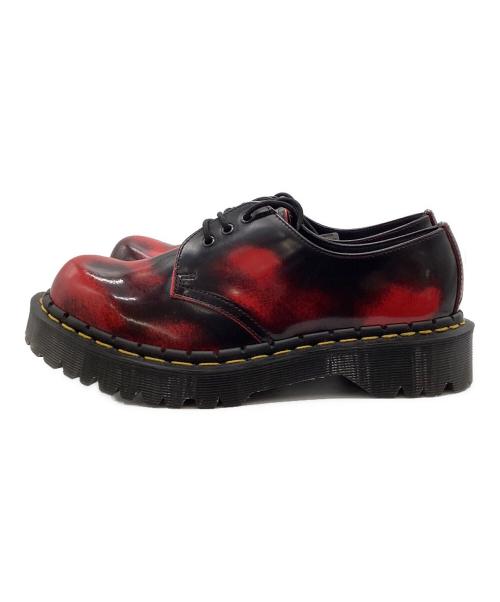 Dr.Martens（ドクターマーチン）Dr.Martens (ドクターマーチン) 3ホールシューズ レッド サイズ:5の古着・服飾アイテム