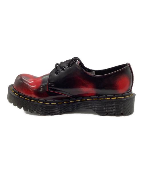 Dr.Martens（ドクターマーチン）Dr.Martens (ドクターマーチン) 3ホールシューズ レッド サイズ:5の古着・服飾アイテム