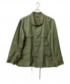 A vontadeアボンタージ）の古着「ファティーグジャケット」｜オリーブ