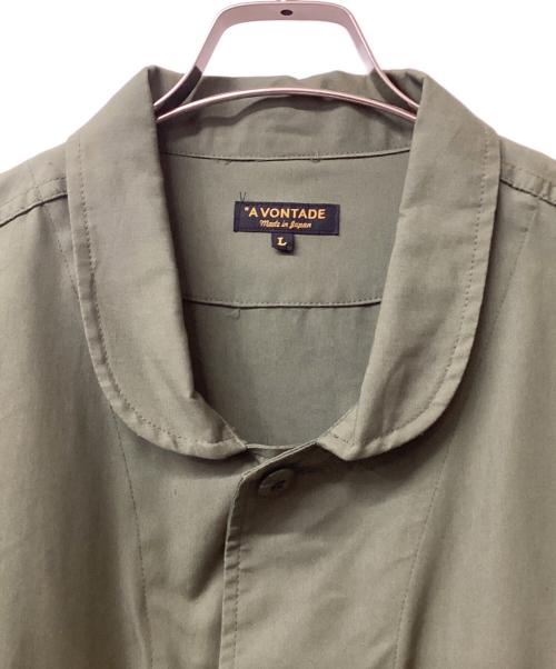 A vontade（アボンタージ）A vontade (アボンタージ) ファティーグジャケット オリーブ サイズ:Lの古着・服飾アイテム