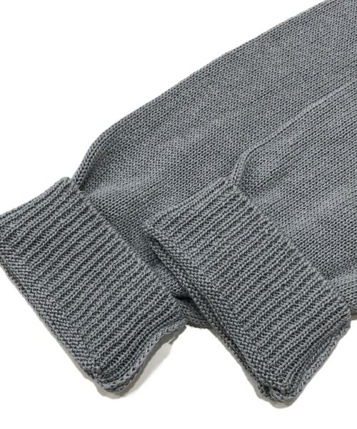 L'appartement（アパルトモン）L'appartement (アパルトモン) GENTLEMAN KNIT グレー サイズ:FREEの古着・服飾アイテム