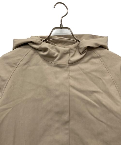 BETOUPE（ベトゥープ）BETOUPE (ベトゥープ) リサイクルツイルフーデットコート ベージュ サイズ:FREEの古着・服飾アイテム