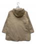 BETOUPE (ベトゥープ) リサイクルツイルフーデットコート ベージュ サイズ:FREE：18000円