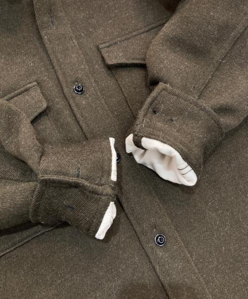 MADISON BLUE（マディソンブルー）MADISON BLUE (マディソンブルー) CPO SHIRT DOUBLE KERSEY　MB194-5033 オリーブ サイズ:00の古着・服飾アイテム