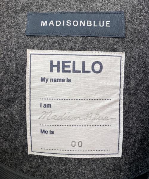 MADISON BLUE（マディソンブルー）MADISON BLUE (マディソンブルー) OVERSIZED HOODIE MELTON グレー サイズ:00の古着・服飾アイテム