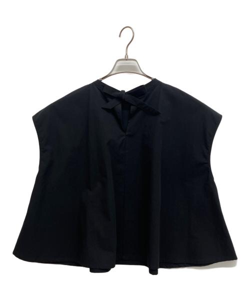 CELERI（セルリ）CELERI (セルリ) FLARE スリーブレス ブラウス ブラック サイズ:FREEの古着・服飾アイテム