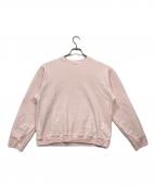 ATONエイトン）の古着「NATURAL DYED URAKE/ナチュラルダイ オーバーサイズ プルオーバー スウェット」｜ピンク