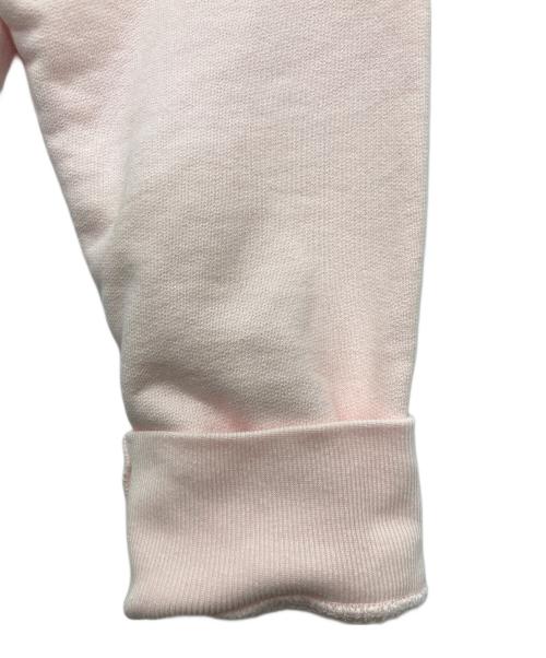 ATON（エイトン）ATON (エイトン) NATURAL DYED URAKE/ナチュラルダイ オーバーサイズ プルオーバー スウェット ピンク サイズ:00の古着・服飾アイテム