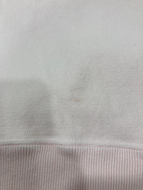 ATON（エイトン）ATON (エイトン) NATURAL DYED URAKE/ナチュラルダイ オーバーサイズ プルオーバー スウェット ピンク サイズ:00の古着・服飾アイテム