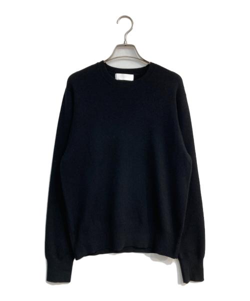 AP STUDIO（エーピーストゥディオ）AP STUDIO (エーピーストゥディオ) wool C/N Pullover ブラック サイズ:-の古着・服飾アイテム