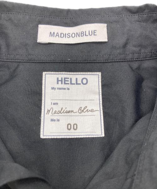 MADISON BLUE（マディソンブルー）MADISON BLUE (マディソンブルー) J.BRADLEY ROUND COLLAR SH ブラック サイズ:00の古着・服飾アイテム