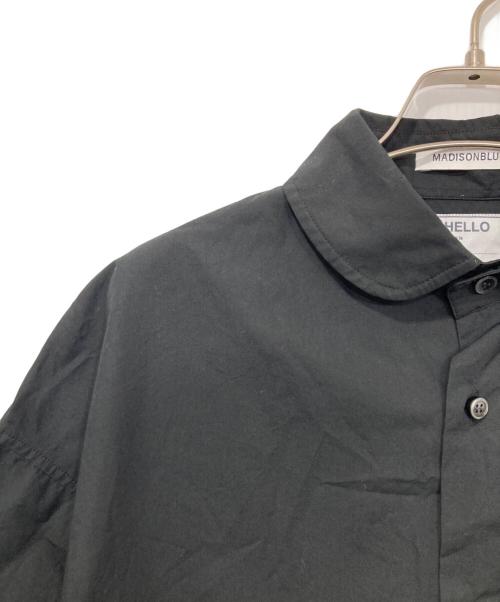 MADISON BLUE（マディソンブルー）MADISON BLUE (マディソンブルー) J.BRADLEY ROUND COLLAR SH ブラック サイズ:00の古着・服飾アイテム