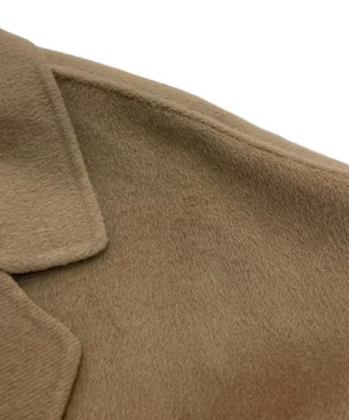 MUSE de Deuxieme Classe（ミューズ ドゥーズィエム クラス）MUSE de Deuxieme Classe (ミューズ ドゥーズィエム クラス) ウールアンゴラリバーコート　21020500402030 ベージュ サイズ:Freeの古着・服飾アイテム