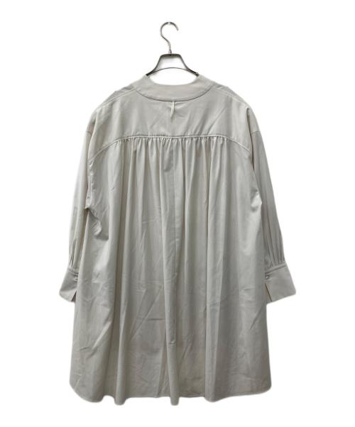 LE PHIL（ル フィル）LE PHIL (ル フィル) ドライウールブラウス ベージュ サイズ:Freeの古着・服飾アイテム