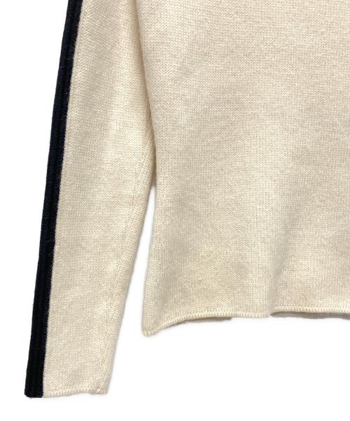 CELINE（セリーヌ）CELINE (セリーヌ) カシミヤタートルネックニット アイボリー サイズ:Sの古着・服飾アイテム