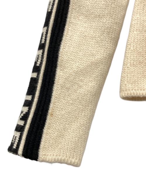 CELINE（セリーヌ）CELINE (セリーヌ) カシミヤタートルネックニット アイボリー サイズ:Sの古着・服飾アイテム