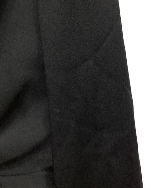 Christian Dior（クリスチャン ディオール）Christian Dior (クリスチャン ディオール) ビジュー パール ボタン シャーリング ジャケット ブラック サイズ:38の古着・服飾アイテム