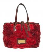 VALENTINO GARAVANIヴァレンティノ・ガラヴァーニ）の古着「ロジェフラワー トートバッグ」｜レッド