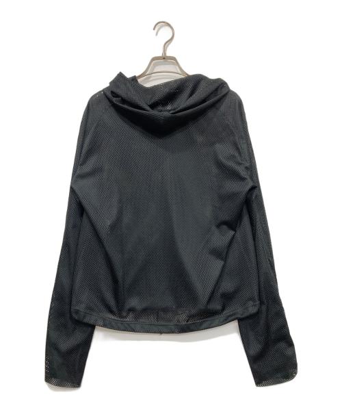 CHANEL（シャネル）CHANEL (シャネル) メッシュパーカー ブラック サイズ:38の古着・服飾アイテム