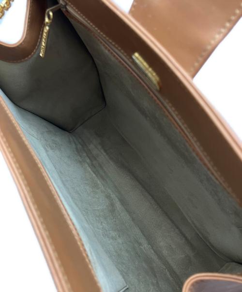 TIFFANY & Co.（ティファニー アンド コー）TIFFANY & Co. (ティファニー アンド コー) チェーンショルダーバッグ ブラウンの古着・服飾アイテム