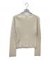 TOCCA (トッカ) SILK RIB CARDIGAN ベージュ サイズ:Ｍ 未使用品：5000円