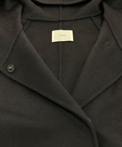 IENA（イエナ）IENA (イエナ) SUPER120 ダブルフェイスフードコート グレー サイズ:38 未使用品の古着・服飾アイテム