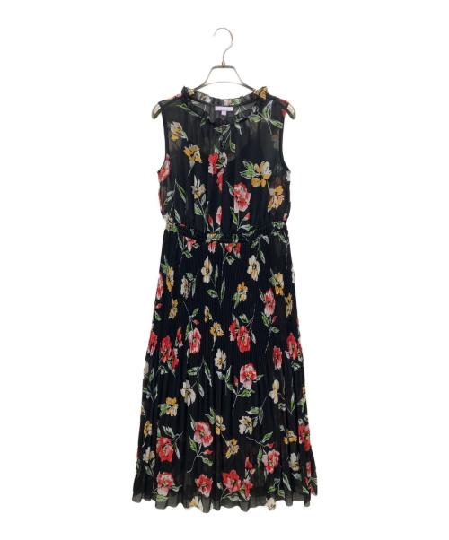 TOCCA（トッカ）TOCCA (トッカ) Summer Print Pleatsドレス ブラックの古着・服飾アイテム