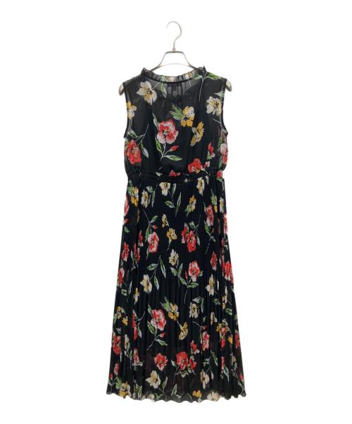 TOCCA（トッカ）TOCCA (トッカ) Summer Print Pleatsドレス ブラックの古着・服飾アイテム