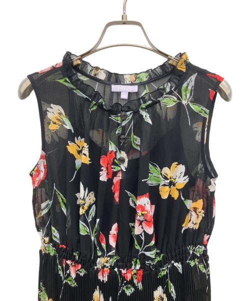 TOCCA（トッカ）TOCCA (トッカ) Summer Print Pleatsドレス ブラックの古着・服飾アイテム