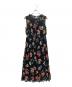TOCCA（トッカ）の古着「Summer Print Pleatsドレス」｜ブラック