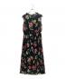 TOCCA (トッカ) Summer Print Pleatsドレス ブラック：5000円