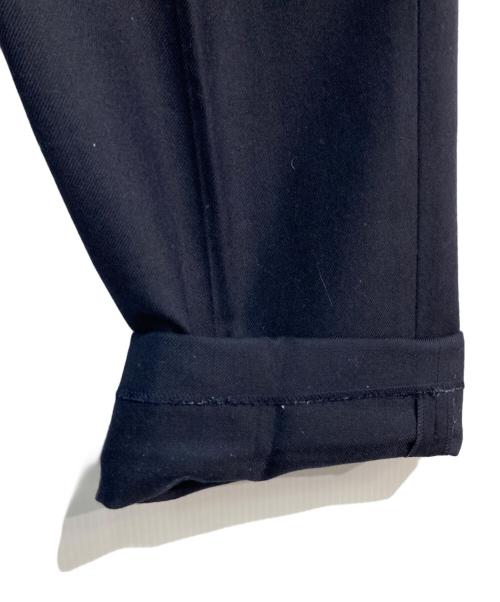 MARGARET HOWELL（マーガレットハウエル）MARGARET HOWELL (マーガレットハウエル) FOX BROTHERS (フォックスブラザーズ) ウールタックパンツ ネイビー サイズ:1の古着・服飾アイテム
