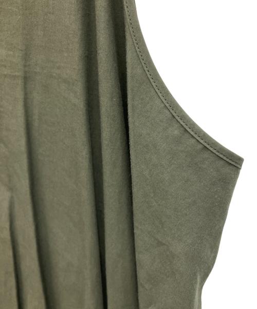 POSTELEGANT（ポステレガント）POSTELEGANT (ポステレガント) キャミソールワンピース カーキ サイズ:36の古着・服飾アイテム