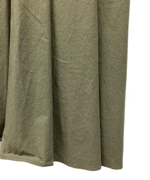 POSTELEGANT（ポステレガント）POSTELEGANT (ポステレガント) キャミソールワンピース カーキ サイズ:36の古着・服飾アイテム