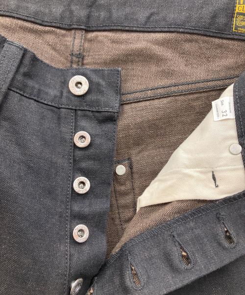 Trophy Clothing（トロフィークロージング）Trophy Clothing (トロフィークロージング) 1905 Blackie Denim Standard Pants ブラック サイズ:32の古着・服飾アイテム