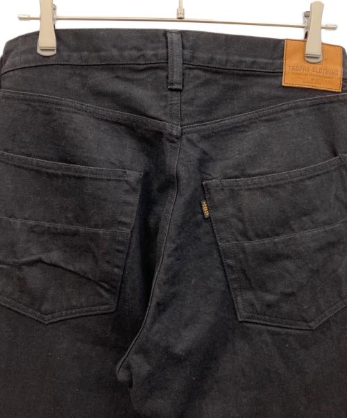 Trophy Clothing（トロフィークロージング）Trophy Clothing (トロフィークロージング) 1905 Blackie Denim Standard Pants ブラック サイズ:32の古着・服飾アイテム